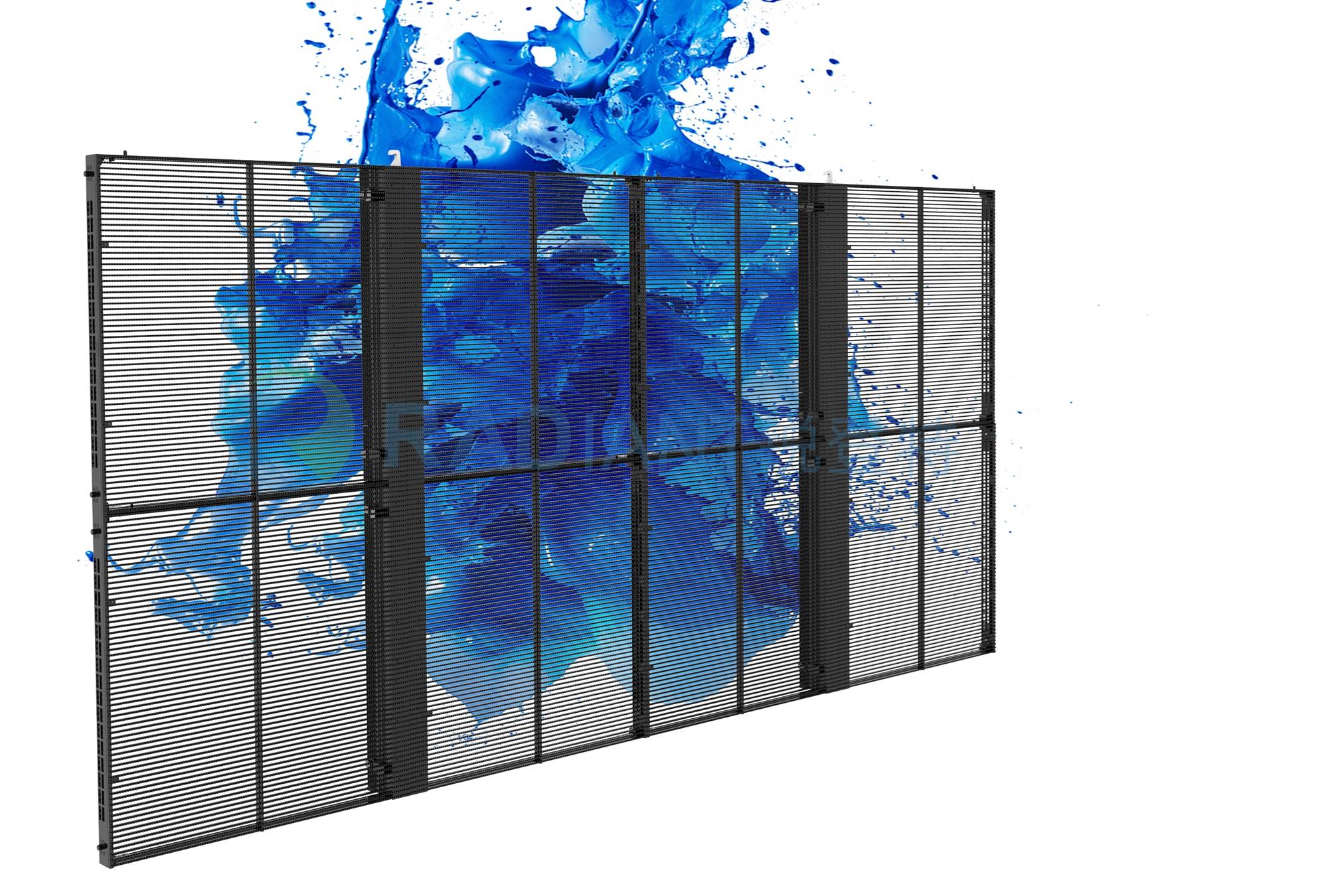TREND Transparent LED Display (H10.4-V10.4) – Ultra-Transparent 68% Indoor Display with Lightweight Aluminium Profile and Advanced Heat Dissipation TREND Transparent LED Display (H10.4-V10.4) – Ultra-Transparent 68% Indoor Display with Lightweight Aluminium Profile and Advanced Heat Dissipation